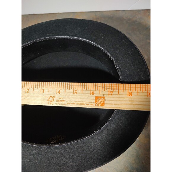 Hats of Character Bowler Derby Hat Fenton New York Hand Blocked Mens 6 7/8 VTG - Picture 9 of 14